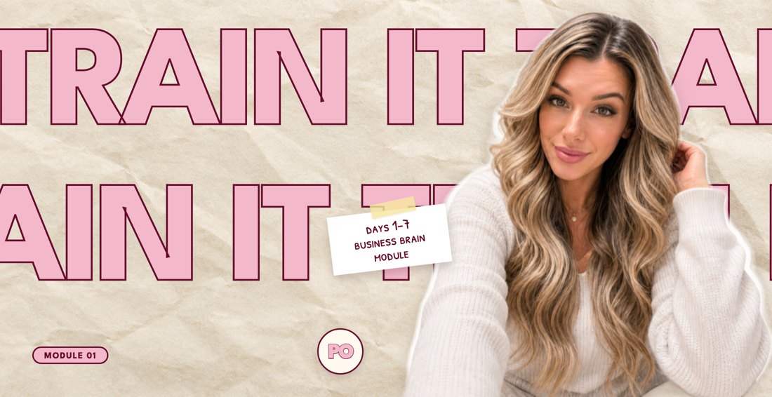 Week 1 cover: TRAIN IT